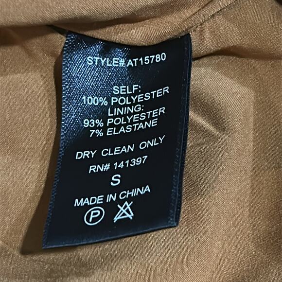 ASTR the Label Floral Leopard Print Puff Sleeve Cropped Shirred Blouse Small - Picture 9 of 9